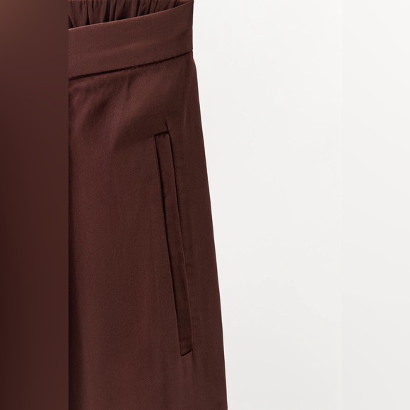 Zara Brown Wide Leg Pants - Picture 9 of 9